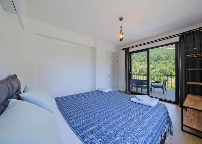 Villa Kızılbella 1, Lüks Havuzlu Korunaklı Taş Fethiye